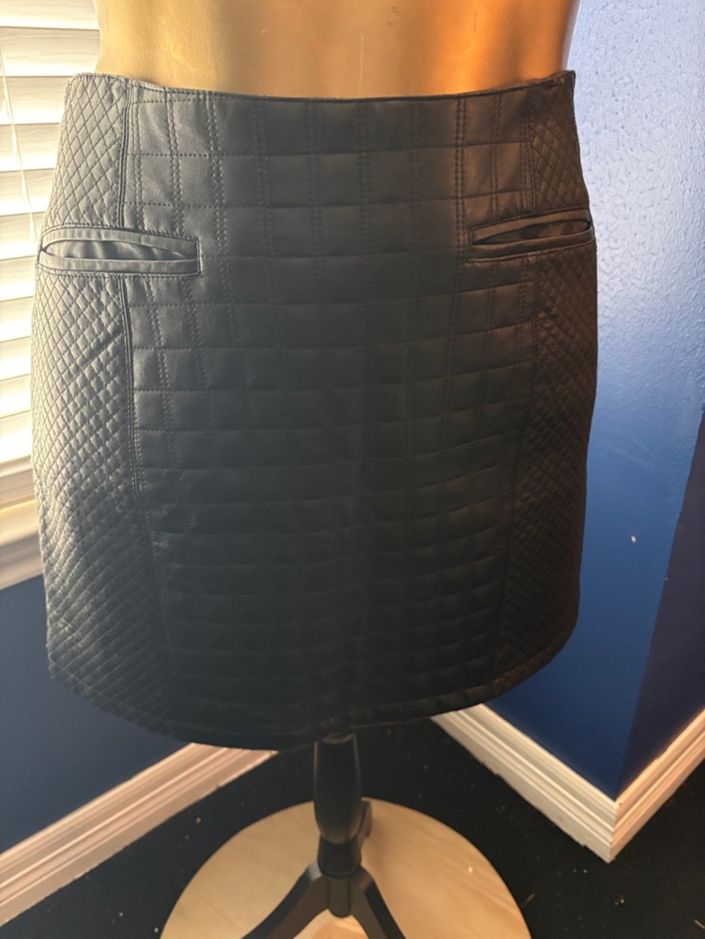 NWT Ann Taylor Faux Leather Skirt – Size 18